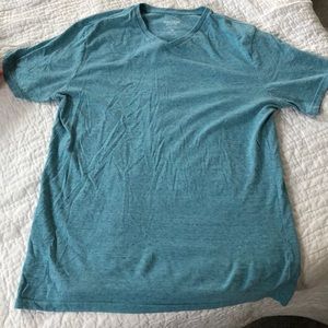 Massimo Teal Blue Vneck T-shirt